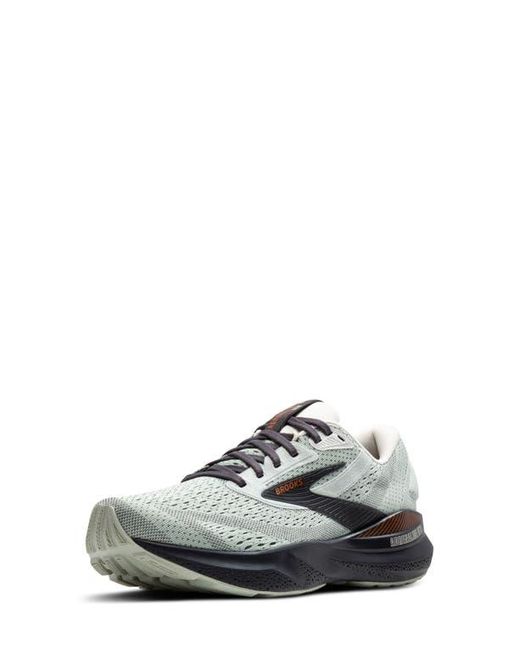 Brooks White Adrenaline Gts 24 Running Shoe