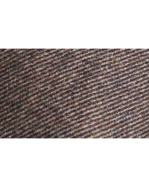 Topman Brown Herringbone Short Jacket for men