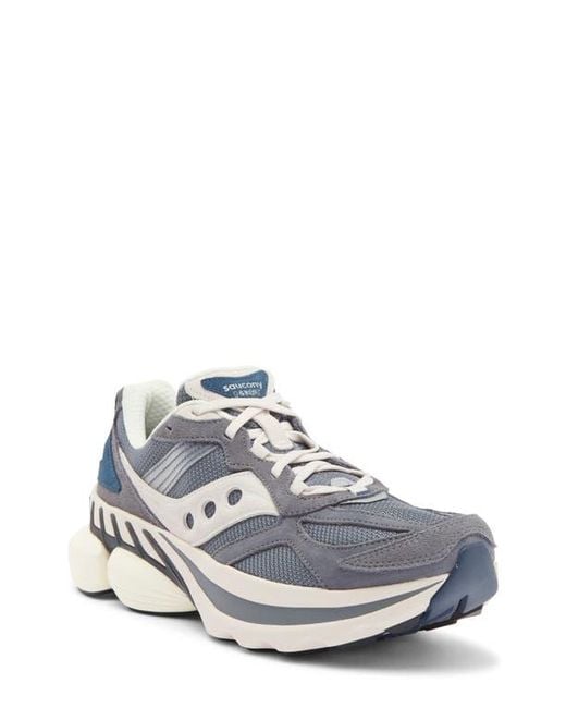Saucony White Grid Nxt Sneaker for men
