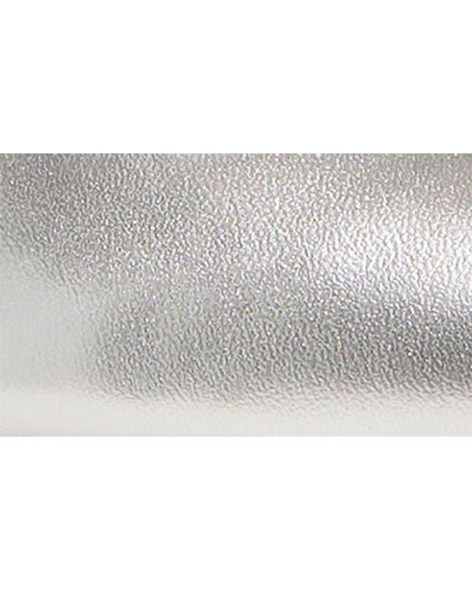 Kate Spade White Lover Metallic Leather Slingback Pump