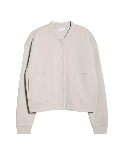 Zella Natural Ultra Luxe Snap Front Jacket