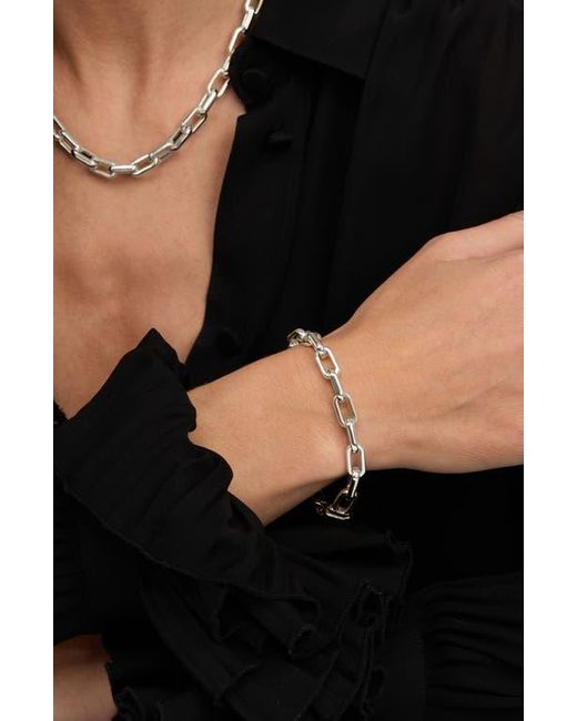 Melinda Maria Metallic Lil Frankie Chain Bracelet
