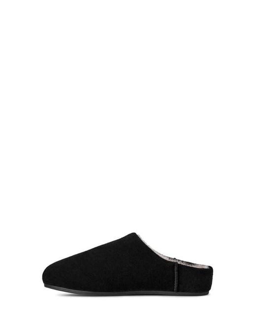 Ugg Black Elea Waterproof Suede Slipper