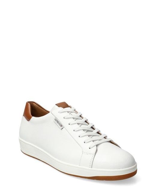 Mephisto White Hasko Low Top Sneaker for men