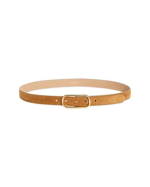 Veronica Beard Multicolor Loop Suede Belt