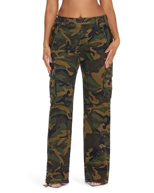Naked Wardrobe Cargo Pants At Nordstrom in Green Lyst