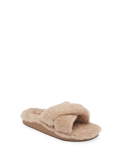 Genuine store shearling slipper