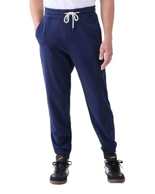 Surfside Supply Blue Dune Drawstring Terry Jogger for men