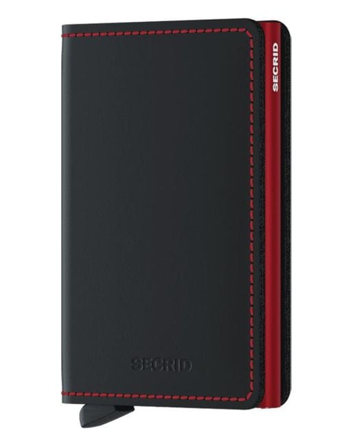 Secrid Black Slimwallet Matte for men