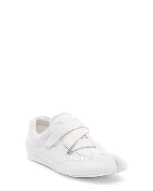 Jeffrey Campbell White Planeta Split Toe Sneaker