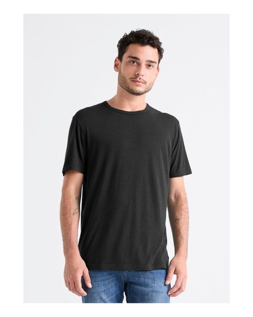 DU/ER Black Purepima Only Tee for men
