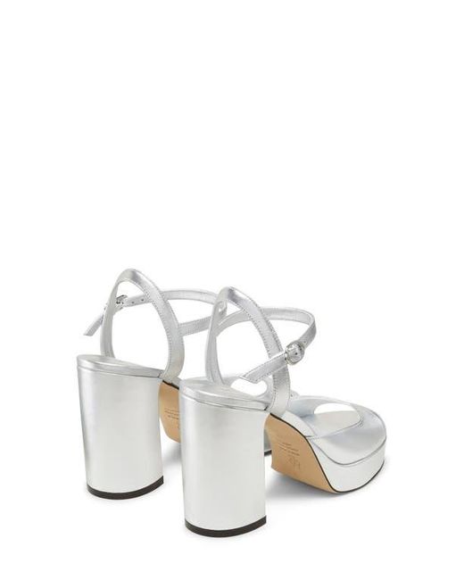 Stuart Weitzman White Dayna Ii Platform Sandal