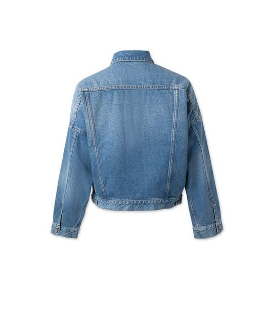 Boyish Blue The Ryder Retro Oversized Denim Jacket