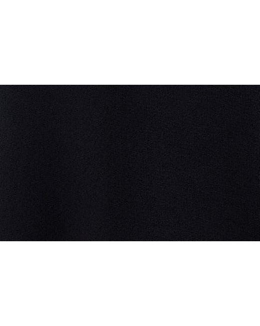Givenchy Black Draped Long Sleeve Asymmetric Hem Dress