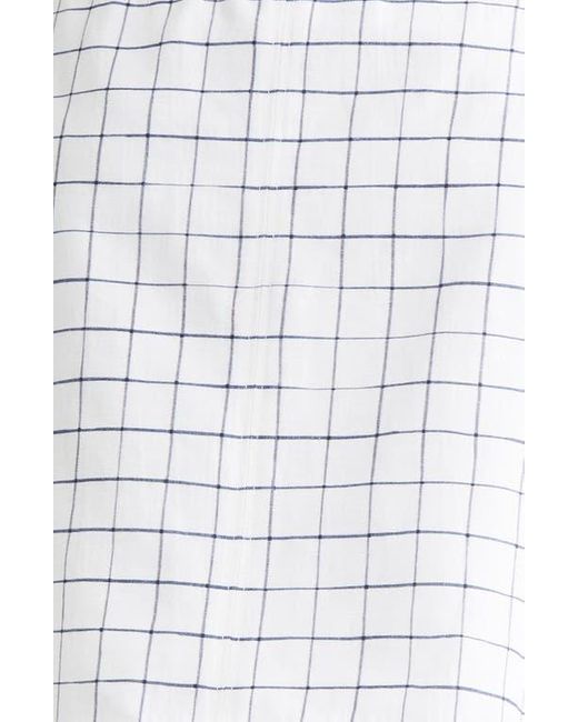 Vince White Windowpane Camisole
