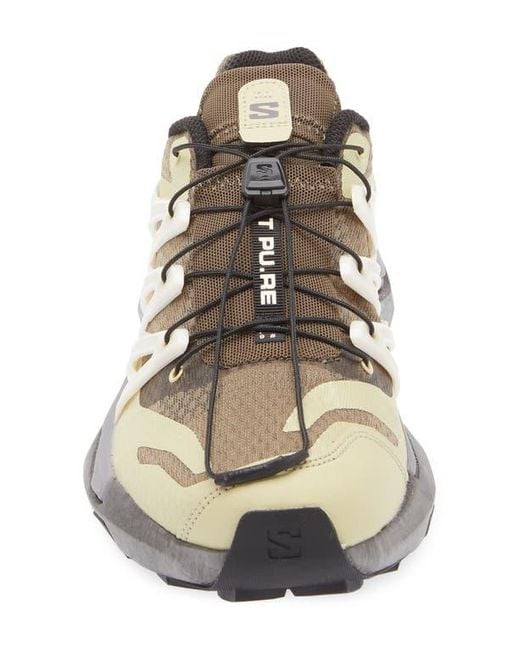 Salomon Gray Xt Pu.Re Advanced Sneaker for men