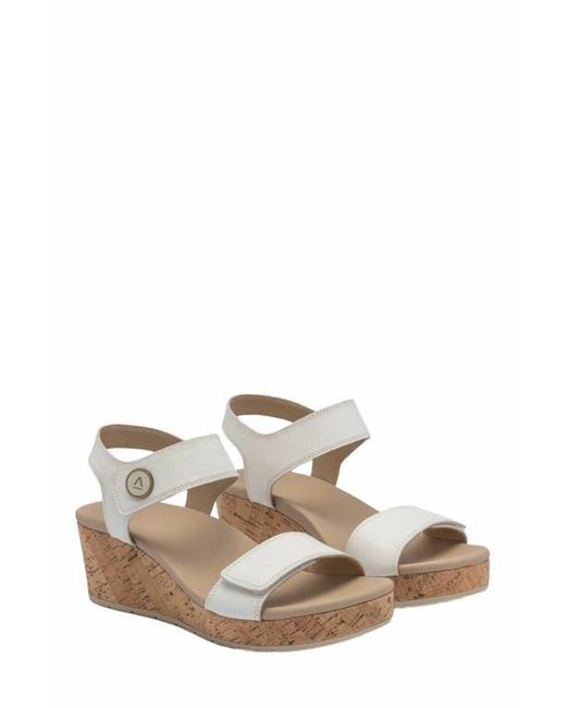 ABEO Metallic Riviera Strap Sandal