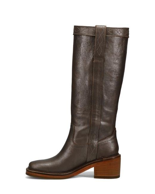 Frye Brown Kate Block Heel Boot