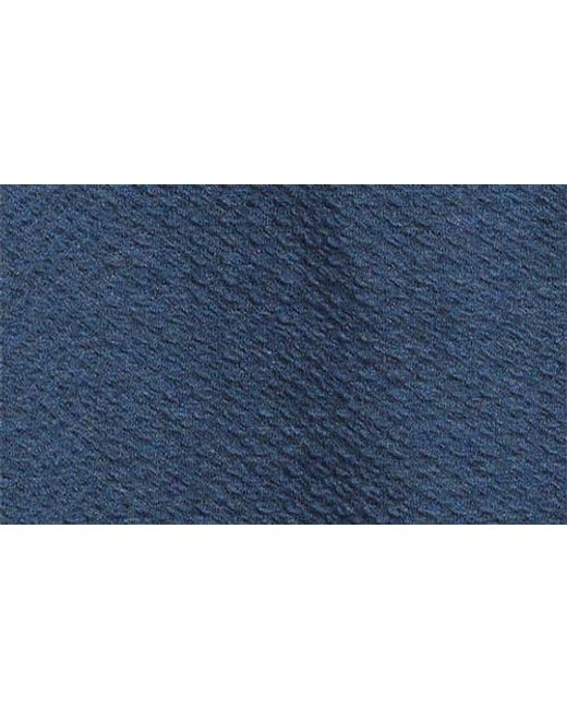 Johnnie-o Blue Ransel Quarter Snap Placket Pullover for men