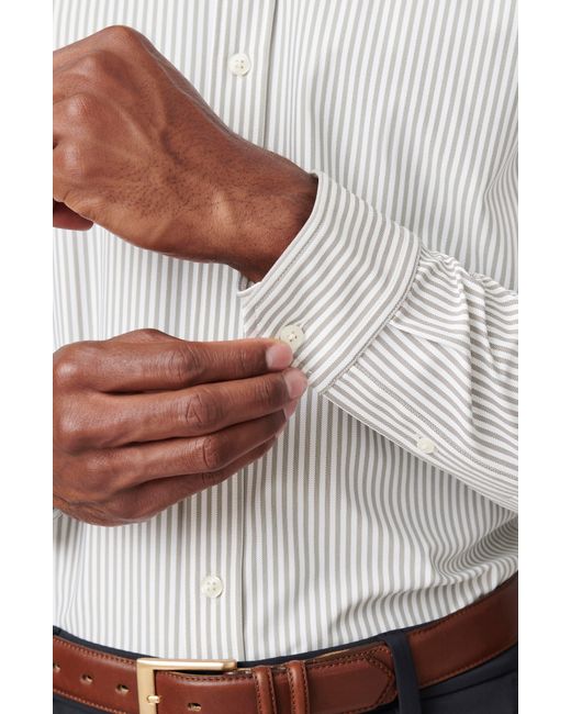 Rhone White Commuter Slim Fit Shirt for men