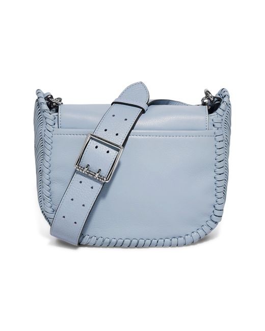 Aimee Kestenberg Blue All For Love Leather Crossbody Bag