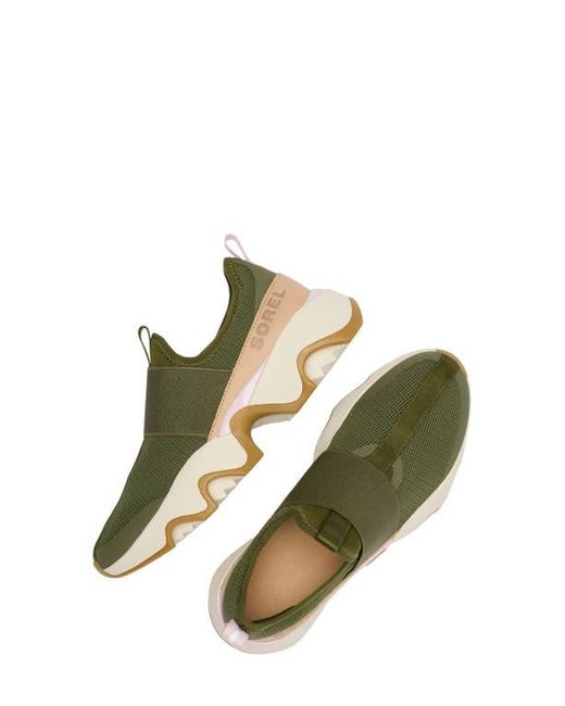 Sorel Green Kinetic Impact Ii Strap Slip-On Sneaker