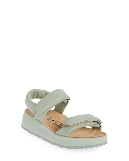 Birkenstock Metallic Papillio By Theda Platform Wedge Sandal