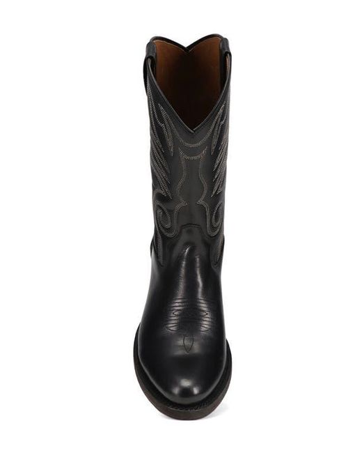 Frye Black Grady Western Boot for men
