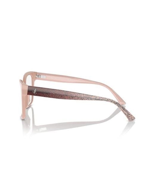 Jimmy Choo Multicolor 53Mm Pillow Optical Glasses