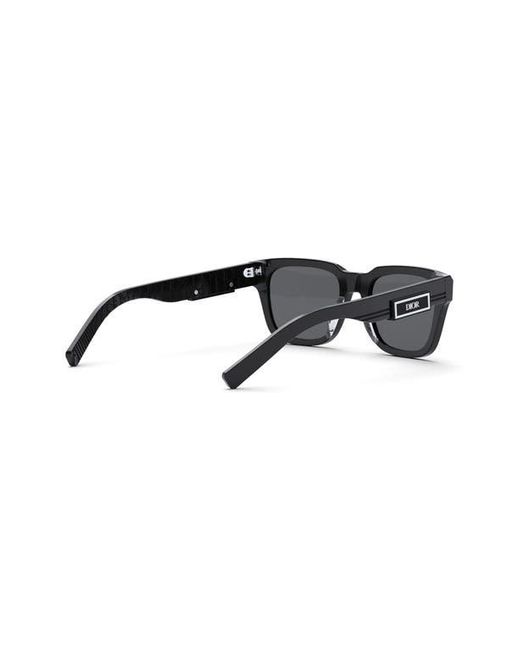 Dior Gray 'b23 S1i 53mm Rectangular Sunglasses for men