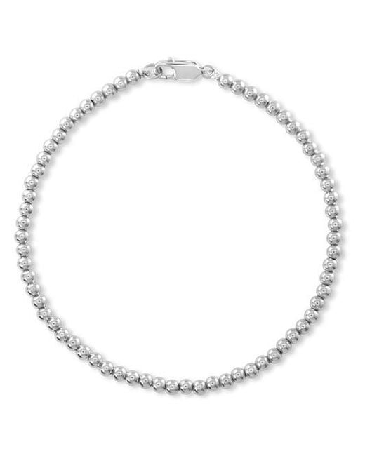 DEVATA Metallic Beaded Ball Bracelet