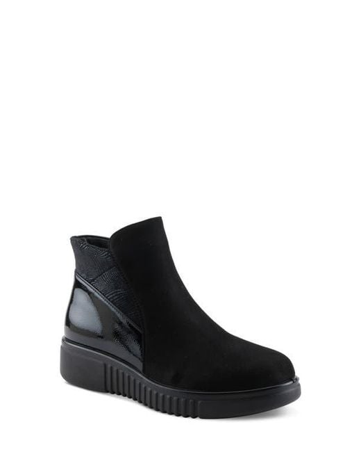 Flexus by Spring Step Black Baglama Bootie
