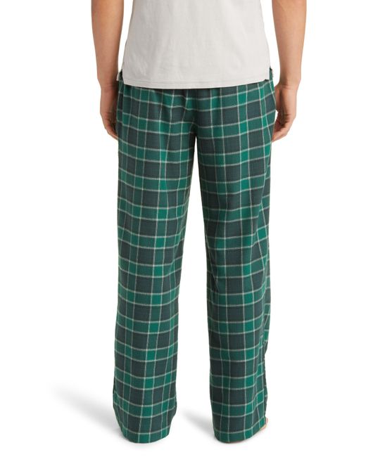 Nordstrom Flannel Pajama Pants in Green for Men Lyst