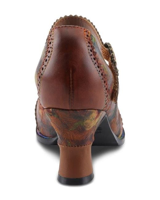 Spring Step Brown Macias Mary Jane Pump