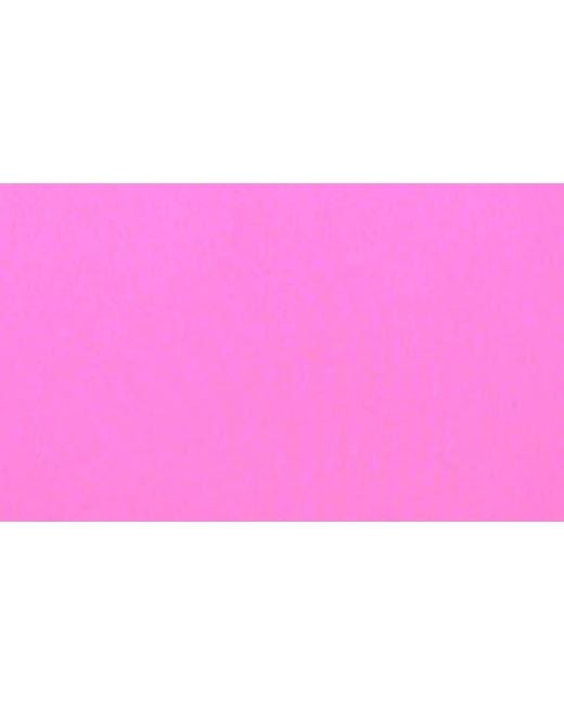 Citrus Pink Solid Triangle Bikini Top