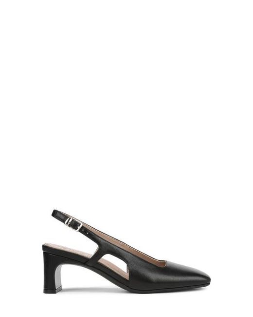 Naturalizer Black Carmen Slingback Pump