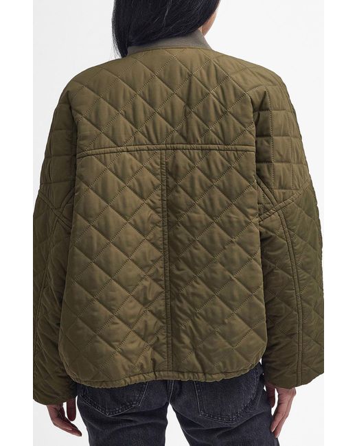 Barbour Black Bowhill Quilted Jacket