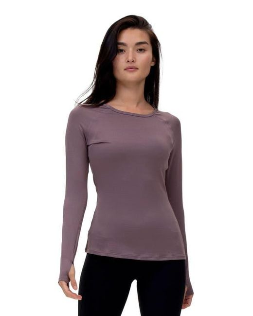 Rebody Active Purple Citizen Compression Long Sleeve Top