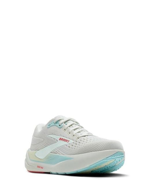 Brooks White Ghost Max 3 Running Shoe