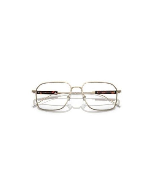 Brunello Cucinelli Metallic 54Mm Rectangle Optical Glasses for men