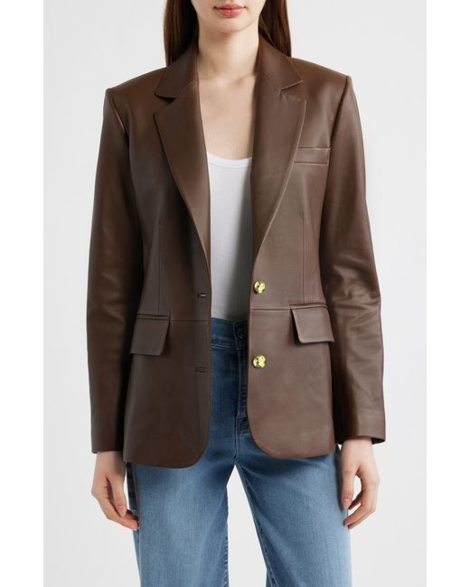 Rag & Bone Brown Archer Leather Jacket