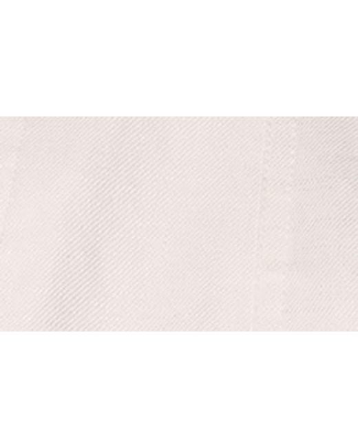 Donna Karan White Drape Front Jacket