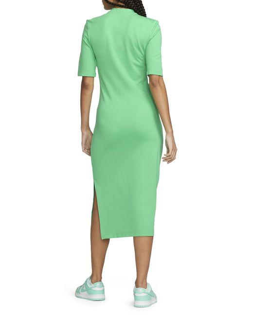 Nike green cheap dress