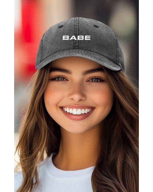 Alix Gray Babe Embroidered Cap