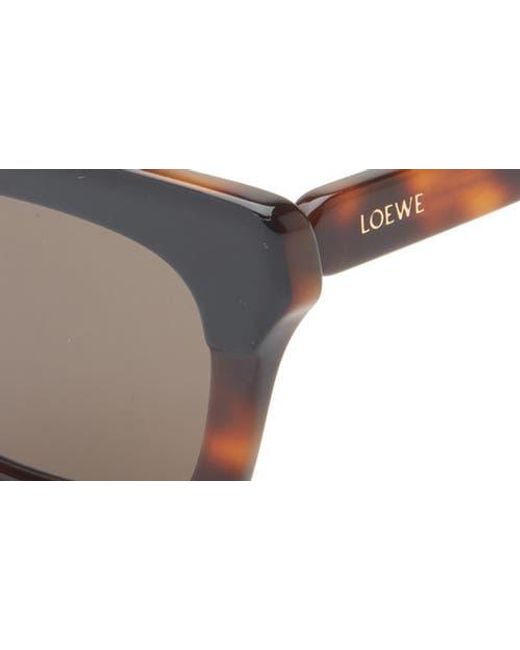 Loewe Multicolor Slim 53Mm Rectangular Sunglasses for men