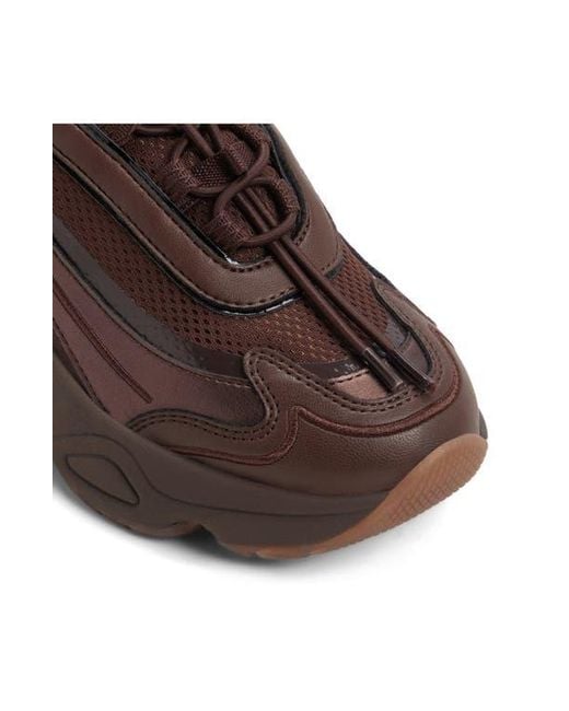 ALDO Brown Kitri Platform Sneaker
