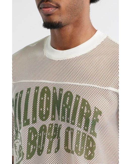 College Logo Mesh BB Shirt (gray) サイズ L BBCICECREAM Bb Varsity Mesh Football T-Shirt in Gray for Men