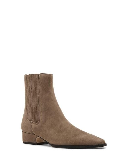 Steve Madden Dorothea Bootie in Brown | Lyst