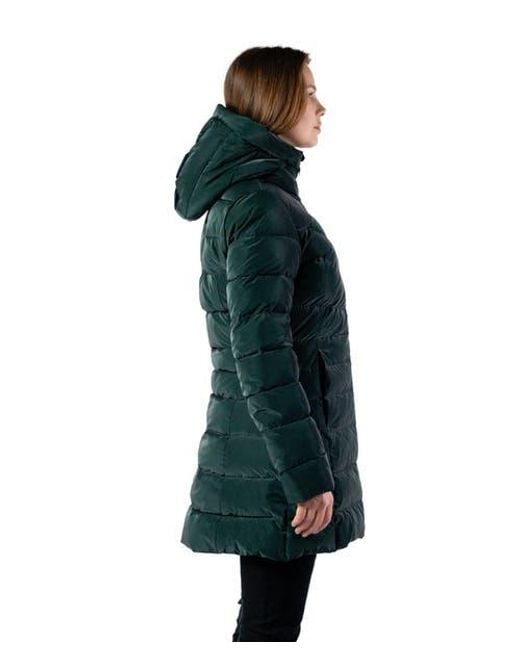 Woodpecker Green Long Robin Medium Weight Coat