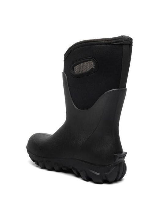 Bogs Black Classic Seamless Tall Rain Boot